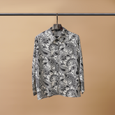 Refreshing Print Button-Down Shirt & Trouser