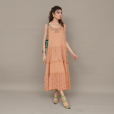 Crochet Whispers Sleeveless Dress