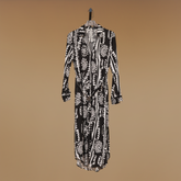 Flower Damier White Black Trend