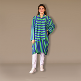 Elegance In Stripes Dress Tunic