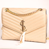 Small Imported Bag with Classic Quilted Pattern