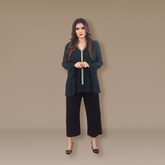 Dazzling Neckline Chic Top