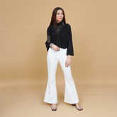 Long Sleeve Smocked Top