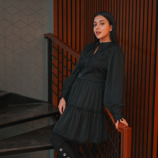 Blouse Shirt Band Collar