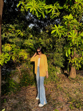 TEXTURED STRIPE OVERSIZED SHIRT