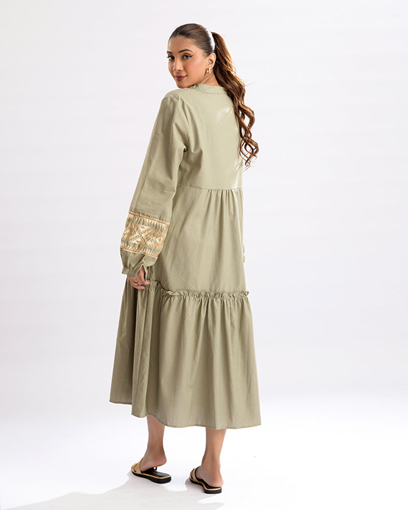 Bohemian Elegance Embroidered Dress