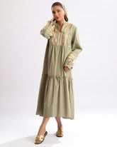 Bohemian Elegance Embroidered Dress