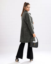 Chic Combo Print Coat