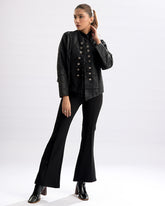 Dual Button Aesthetic Coat