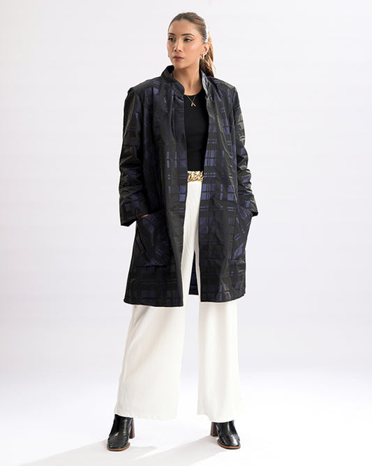Elegance Unveiled Long Coat
