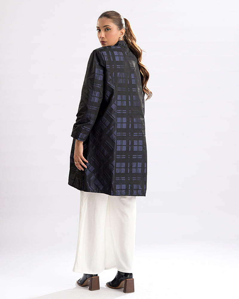 Elegance Unveiled Long Coat