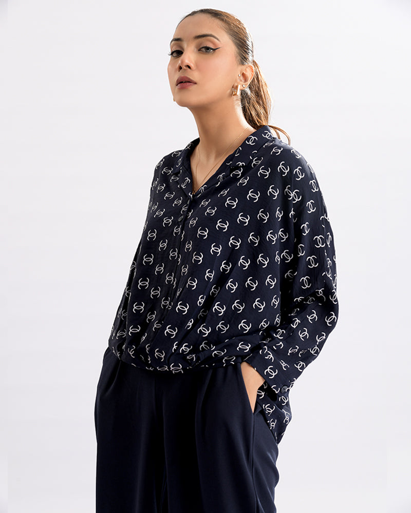 Trendsetter Loose Fit Printed Top