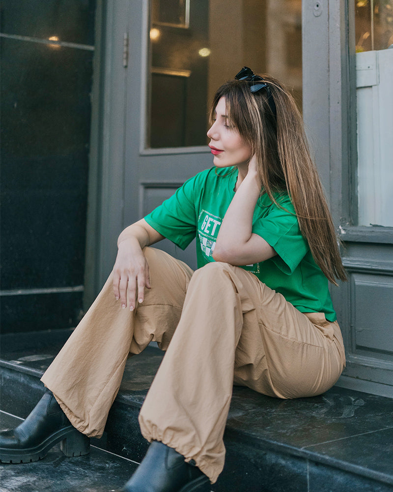 Pocket Baggy Tech Pant Trouser