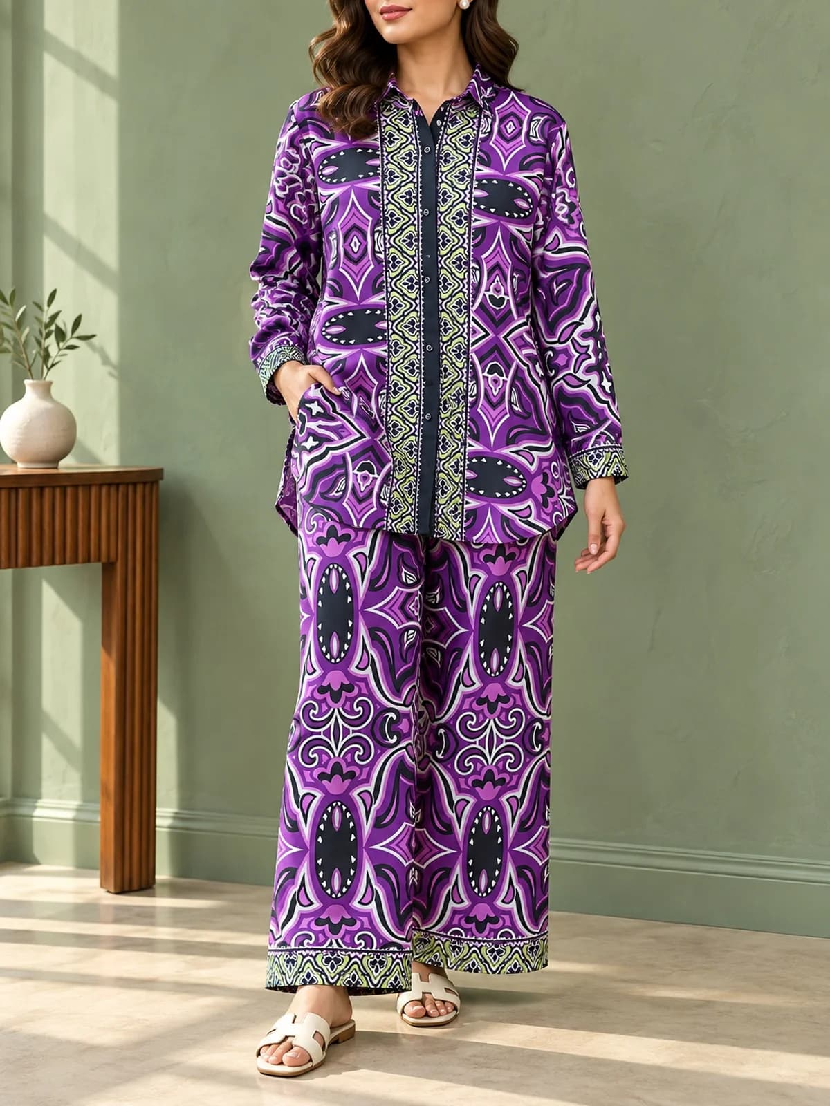 Mosaic Co-ord Set — front