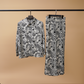 Refreshing Print Button-Down Shirt & Trouser