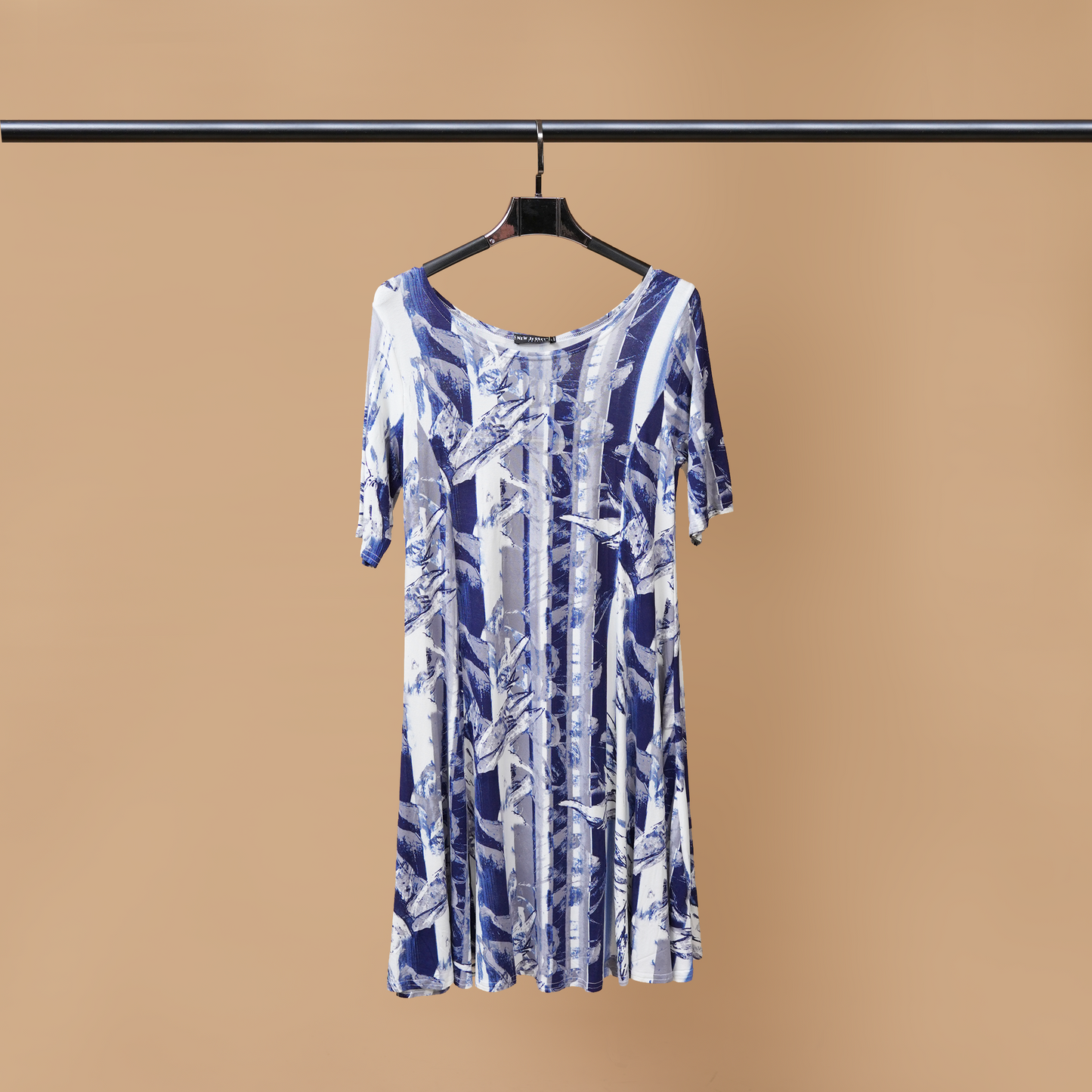 Vibrant Kaleidoscope Short Top