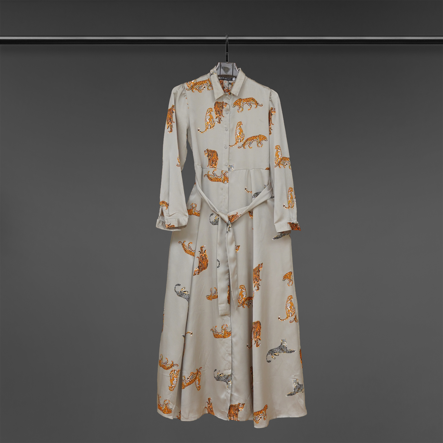 Safari Stitched Cheetah Dress