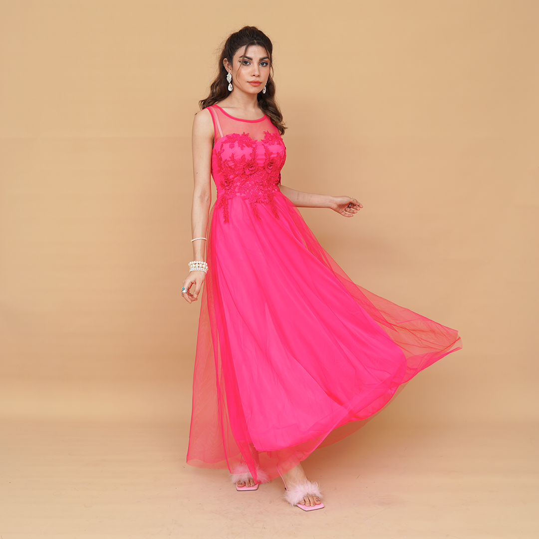 Blossom Serenade Long Evening Dress – NEW JERSEY BY GERMANY