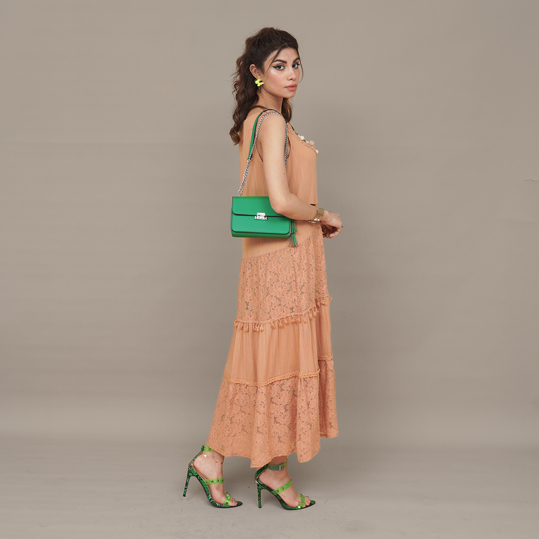 Crochet Whispers Sleeveless Dress