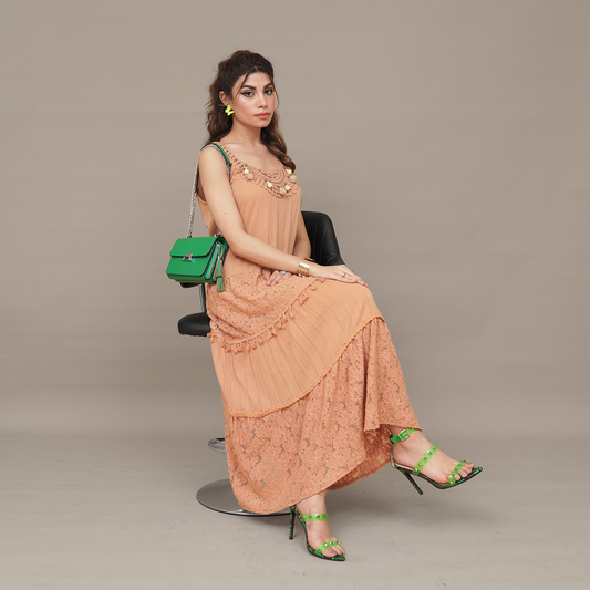 Crochet Whispers Sleeveless Dress