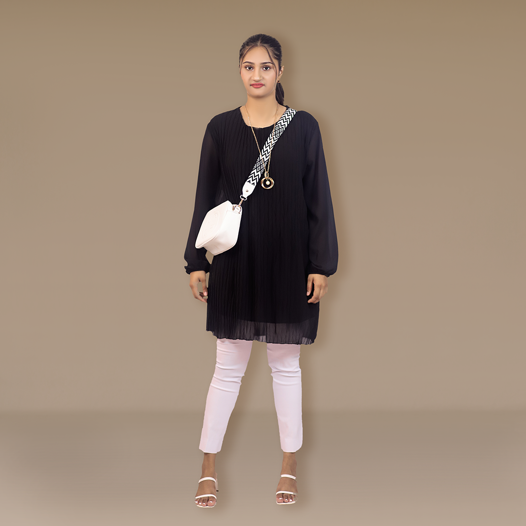 Tunic with neckless - Pendant Swing Elegance