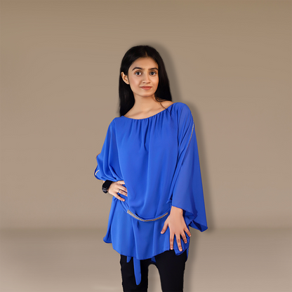 Gleaming Waistline Beauty Short Top