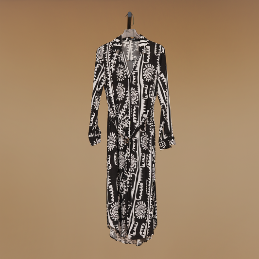 Flower Damier White Black Trend