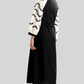 Enchant Wave Dual-Tone Elegance Dress