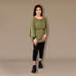 Gleaming Waistline Beauty Short Top