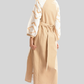 Enchant Wave Dual-Tone Elegance Dress