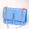 Quilted Pattern Small Imported Bag