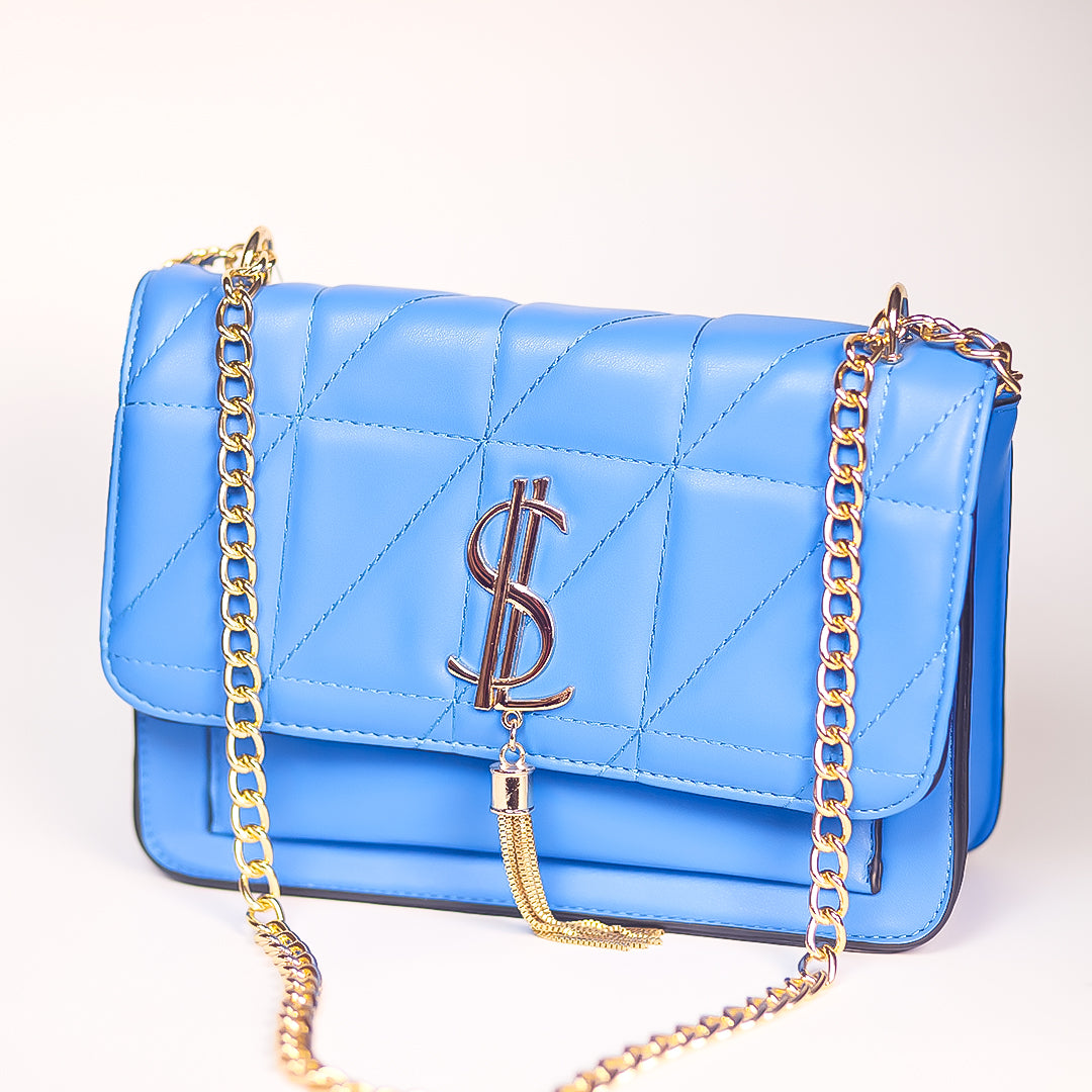 Quilted Pattern Small Imported Bag