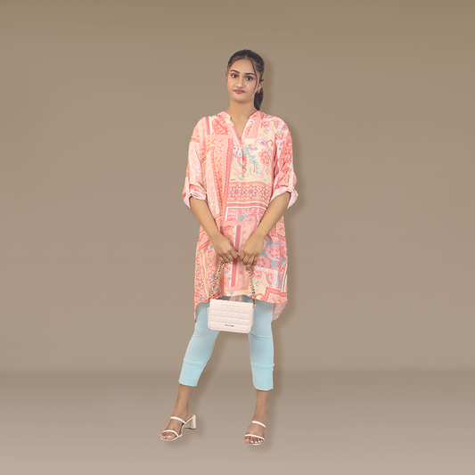 Graceful Cascade Tail Tunic