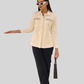 White Fitted Dress Jacket