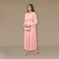 Party dress Solid Lantern Plain Party Dress