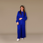 Chic Collar Balloon Duo 2-Piece Ensemble
