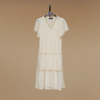 Graceful Crochet Elegance Midi Dress