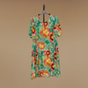 Botanical Breeze Flare Dress