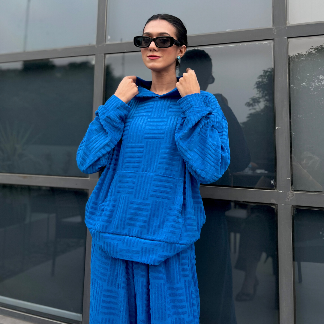 Neck Crop Top Outfits Baggy Pants Sets