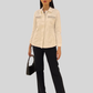 White Fitted Dress Jacket