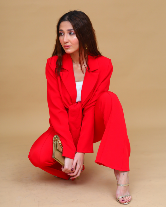 Red Prairie Wanderer Outfit