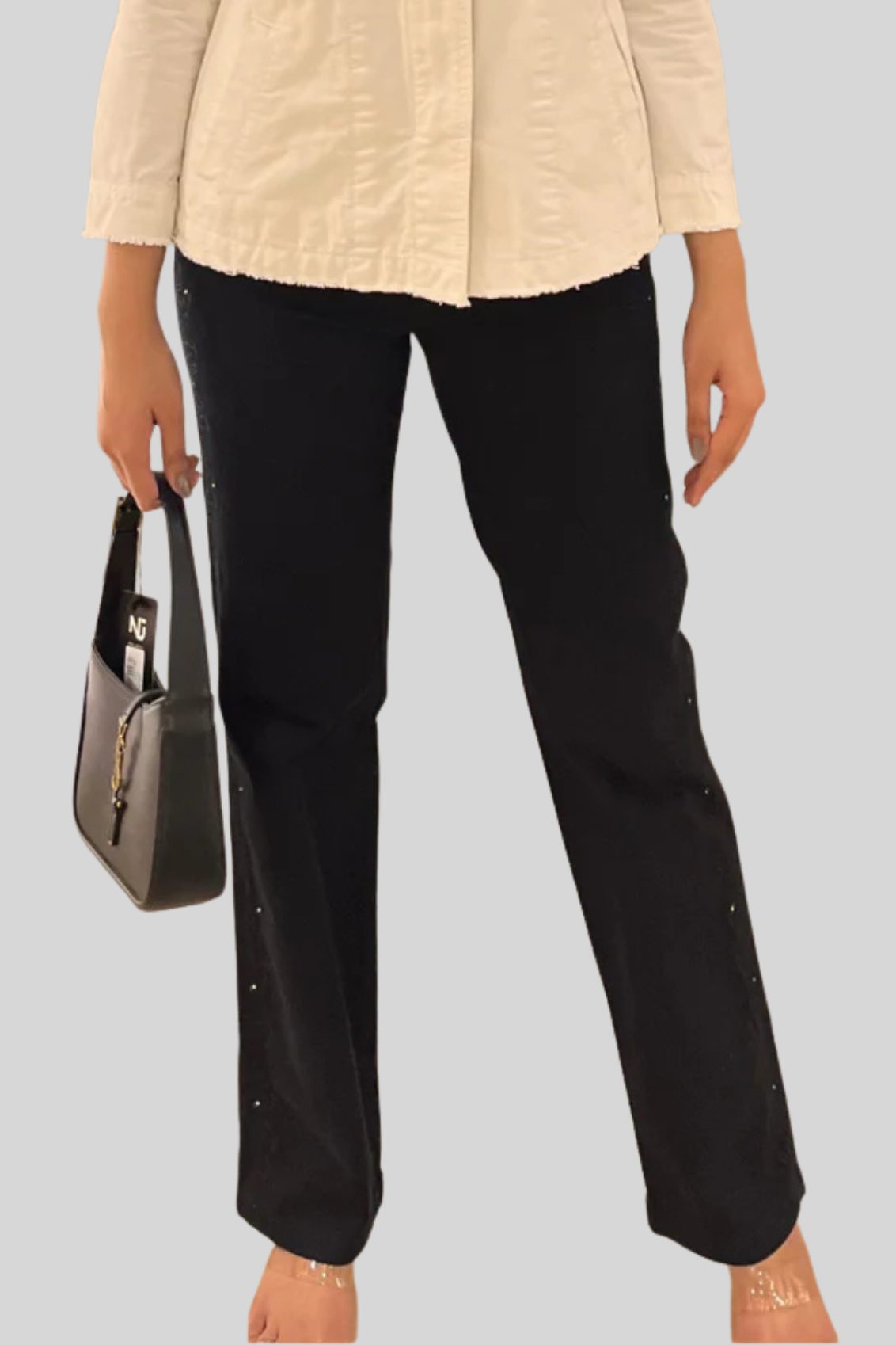 Black Bootcut Pants