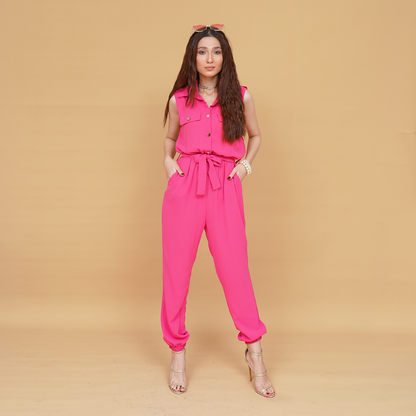 Effortless Elegance Sleeveless Jumpsuit