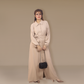 Serenity Belted Long Dress