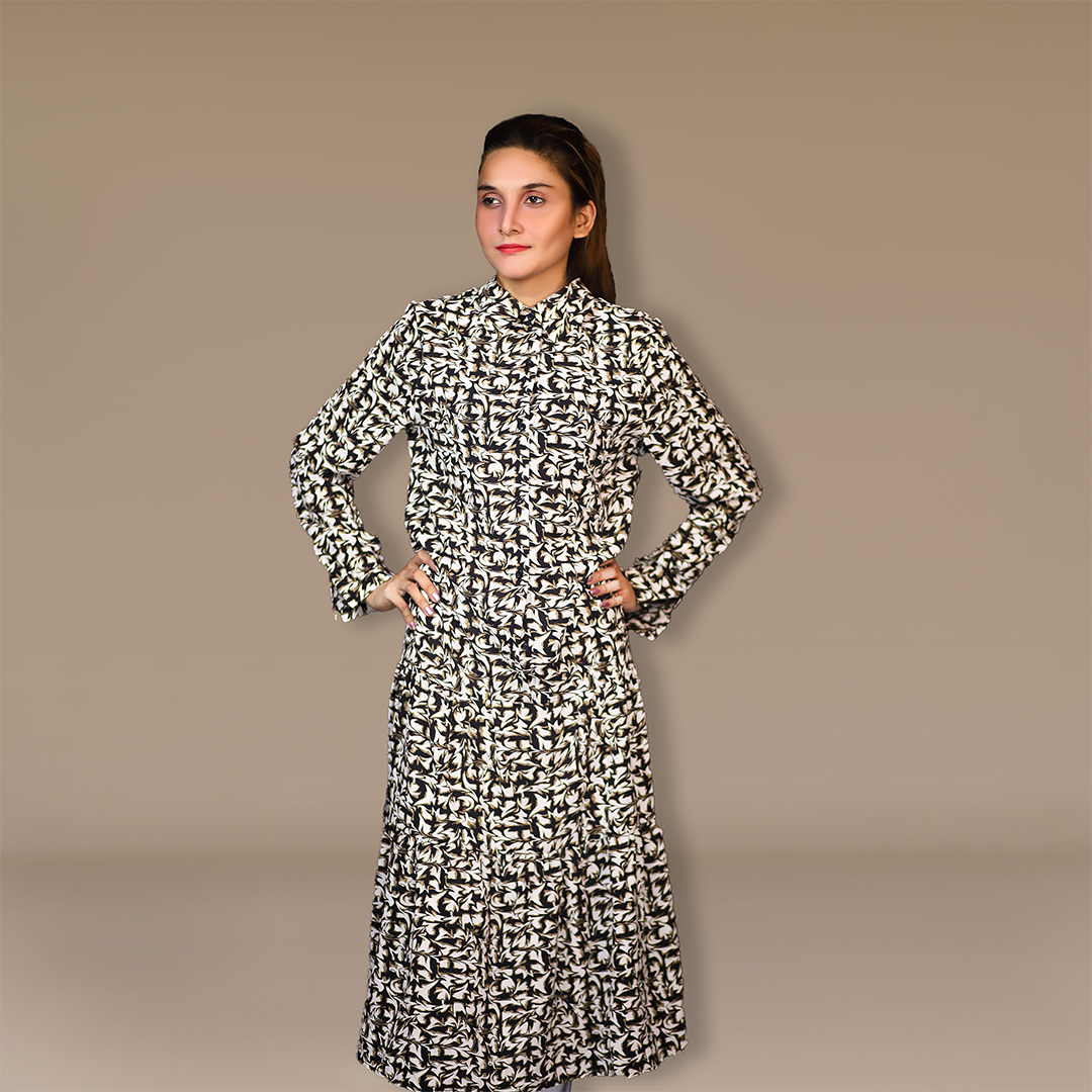 Print Infusion Elegance Dress