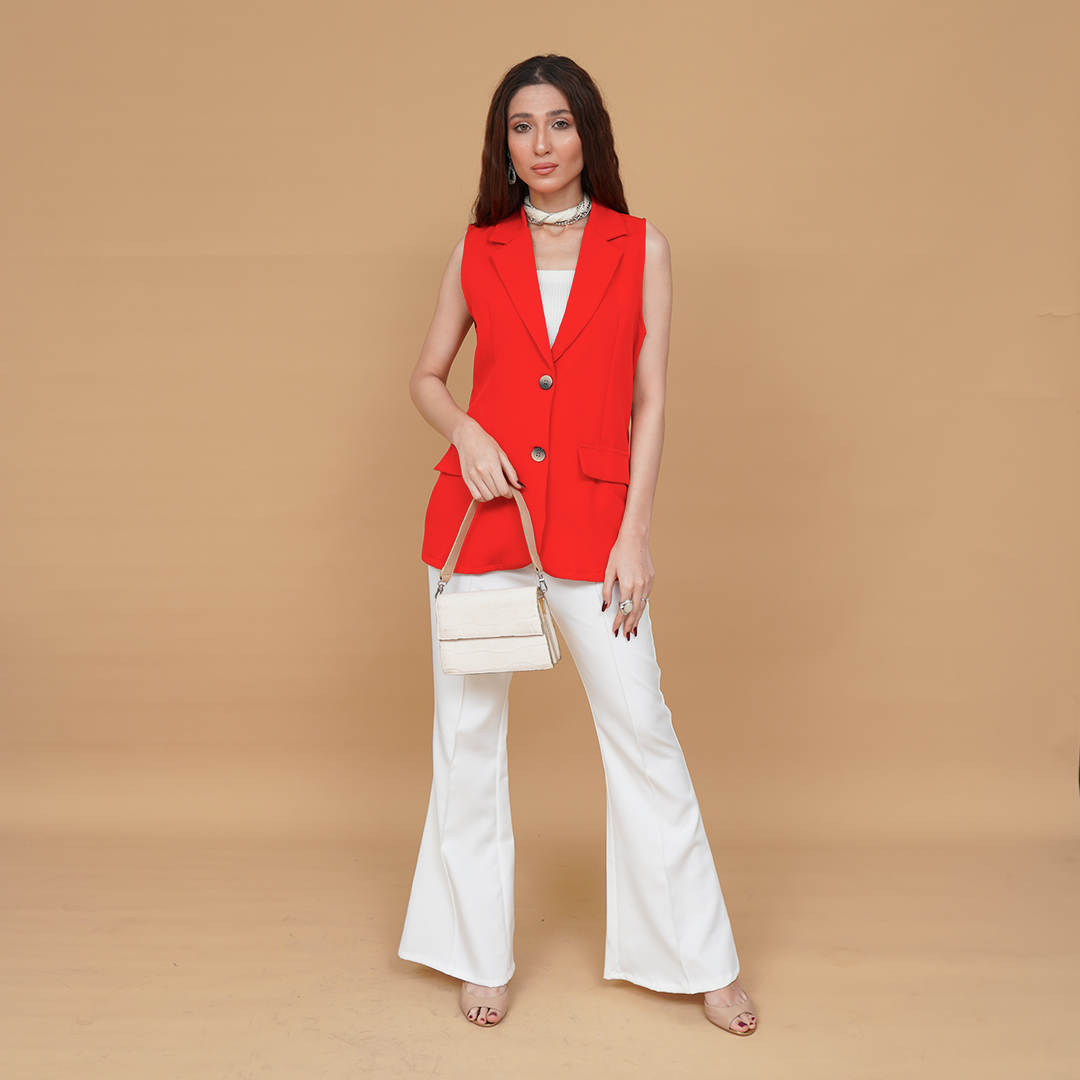 Flame Charmer Sleeveless Coat