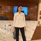 White Fitted Dress Jacket