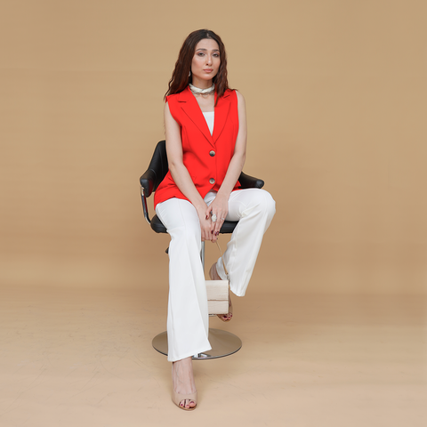 Flame Charmer Sleeveless Coat