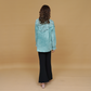 Breezy Balloon Sleeves Short Shirt
