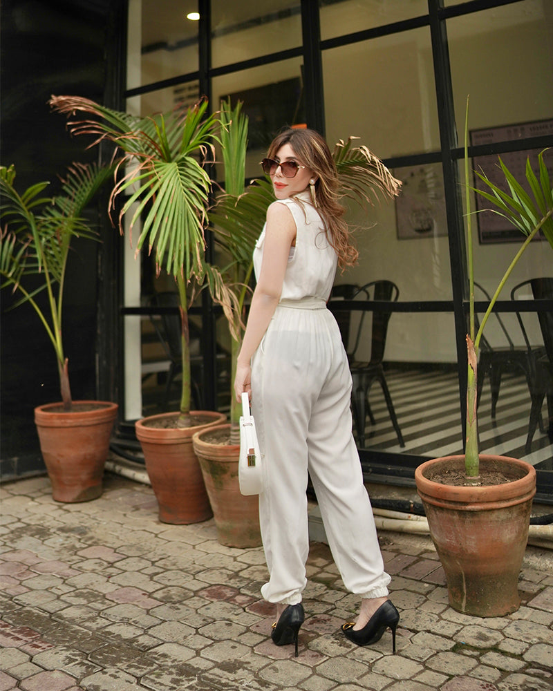 ELEGANCE SLEEVELESS JUMPSUIT